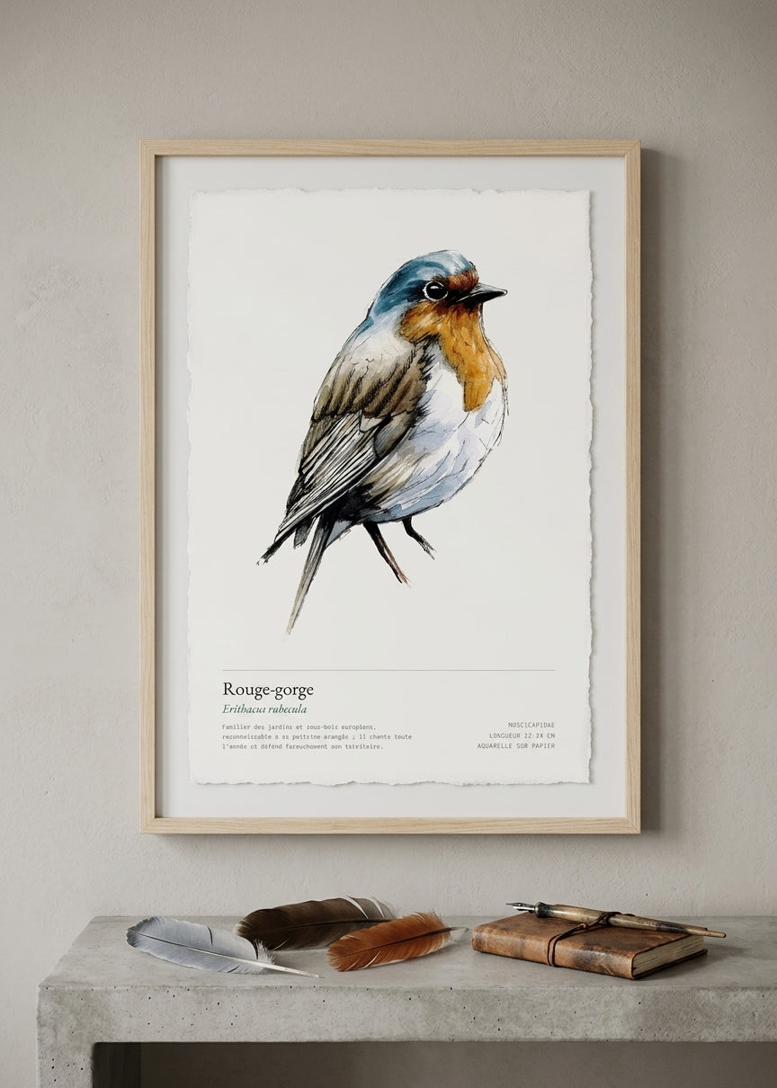 Rouge-gorge familier — Erithacus rubecula