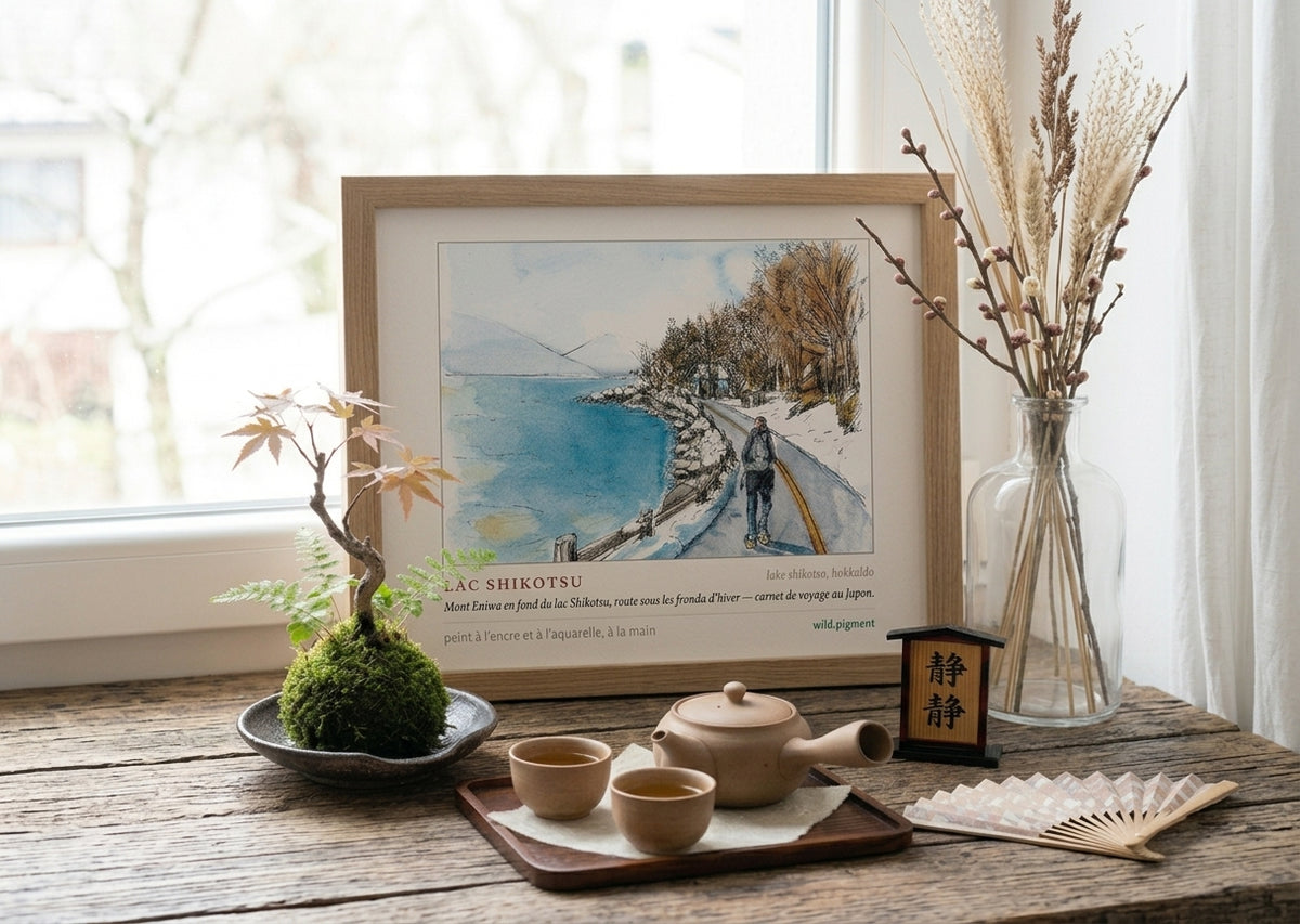 Lac Shikotsu — carnet de voyage au Japon