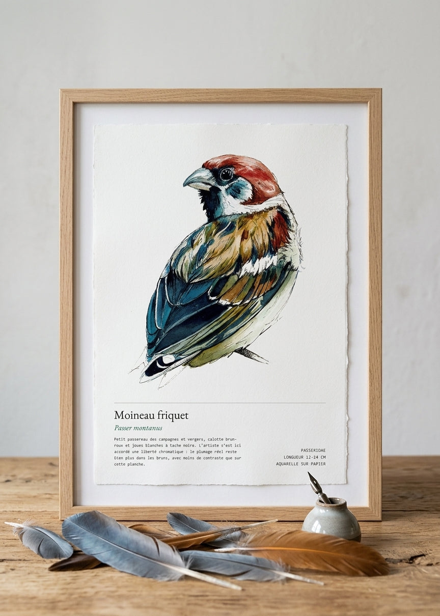 Moineau friquet — Passer montanus