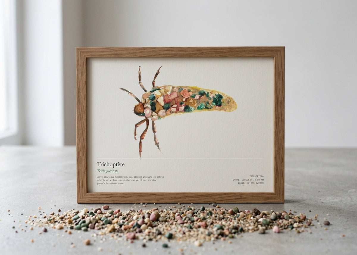 Trichoptère — Trichoptera sp.
