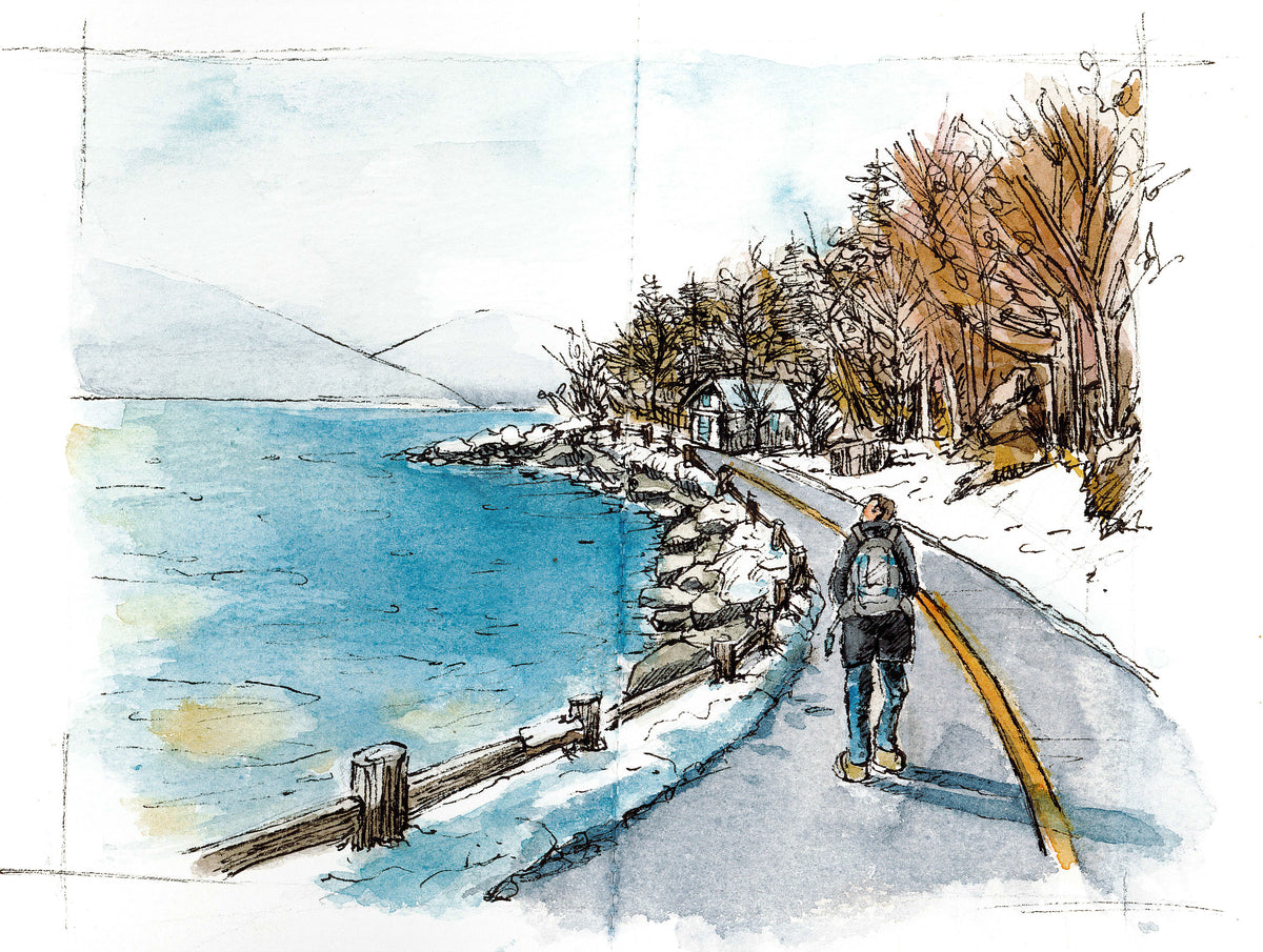 Lac Shikotsu — carnet de voyage au Japon